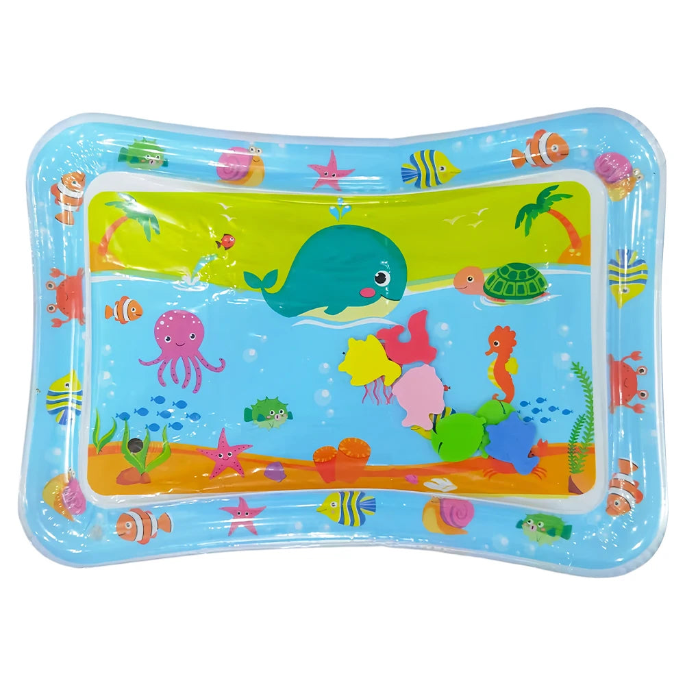 1pc Inflatable PVC Playing Mat Baby Play Water Mat Toddler Pad Kids Early Education Activity Toys Mat Cushion Gift