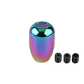 Stylish Universal 5speed Gear Shift Knob Stick Manual Transmission Universal Car Aluminum Extended Gear Shifter Gear Head Knob