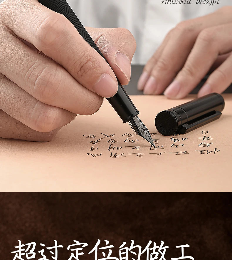 LT Hongdian 1861 Black Forest Pro Fountain Pen Iridium nib Custom engraving student professional