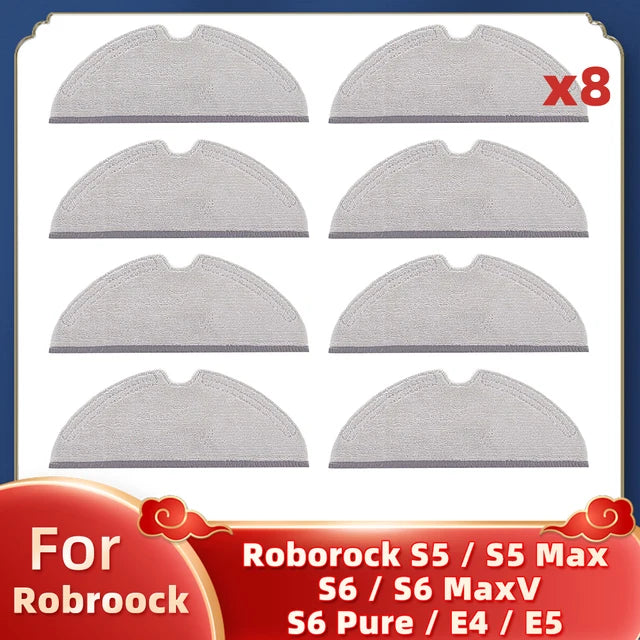 Compatible For ( Roborock S5, S5 Max, S6 MaxV, S6 Pure, E4, E5, S51, S52, S55 ) Roller  Brush 1S, SDJQR01RR SDJQR02RR SDJQR03RR