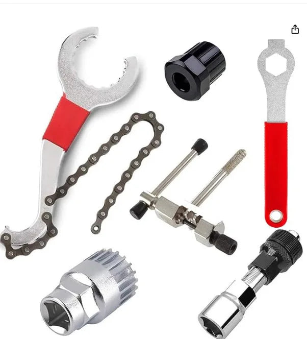 Bicycle Repair Tools Repair Center Axle Flywheel Removal Tools Chain Remover Repair Tools Accessories