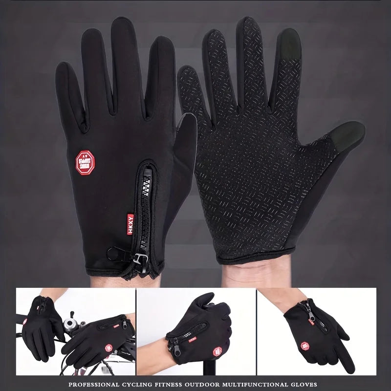 Unisex Winter Touchscreen Gloves For Outdoor Sports
