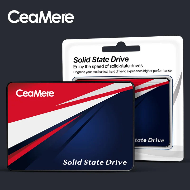 CeaMere Sata III Ssd 5-20PCS 120GB  2.5 Solid State Drive 128GB 256GB 480GB Used for notebook computers and desktop computers