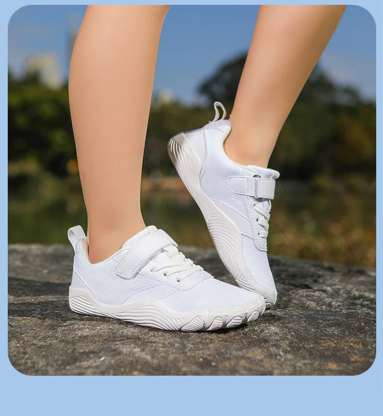 Kids Barefoot Shoes Boys Girls Sneakers Aqua Shoes Naturally Splay Shoes Wide Toe Water Quick Dry Beach Shoes Sports Swimming