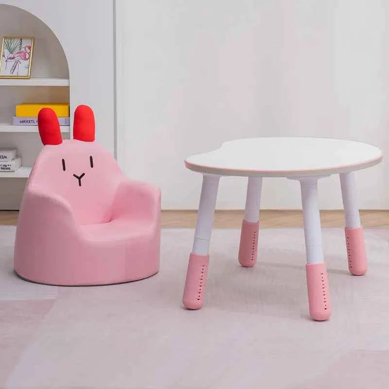 Children's Peanut Table Baby Early Education Learning Table Kindergarten Baby Reading Desk Can Lift Korean Pea Table