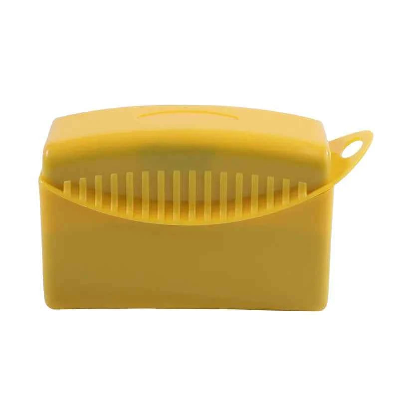 Car Wheel Polishing Waxing Sponge Brush ABS Plastics Washing Cleaning Tire Contour Dressing Applicator Pads Detail Accessories