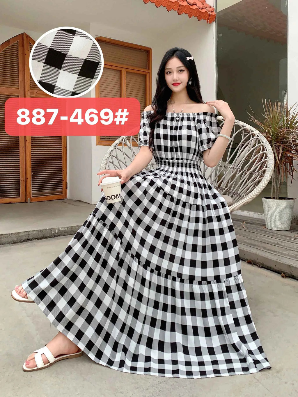 Long Maxi Dress Women Clothing Spring Summer Bohemian Holiday Beach Korean Style Floral Vintage Slim Vestidos Robe Dresses Boho