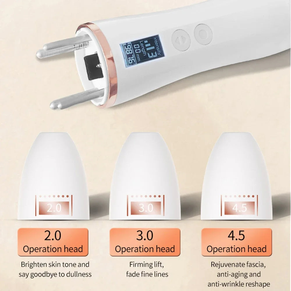 2.0/3.0/4.5 Operation Head 7D Mini Hifu Ultrasonic Device Accessory Anti-Aging Skin Tightening Beauty Device For Home SPA