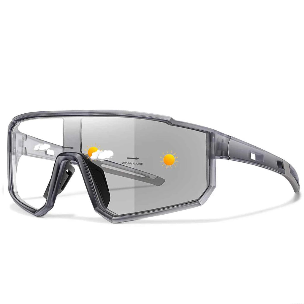Fashion Brand Men Women Bicycle Photochromic Eyewear MTB Bike Fishing Running Cycling Sports Sunlasses Comfortable Goggles