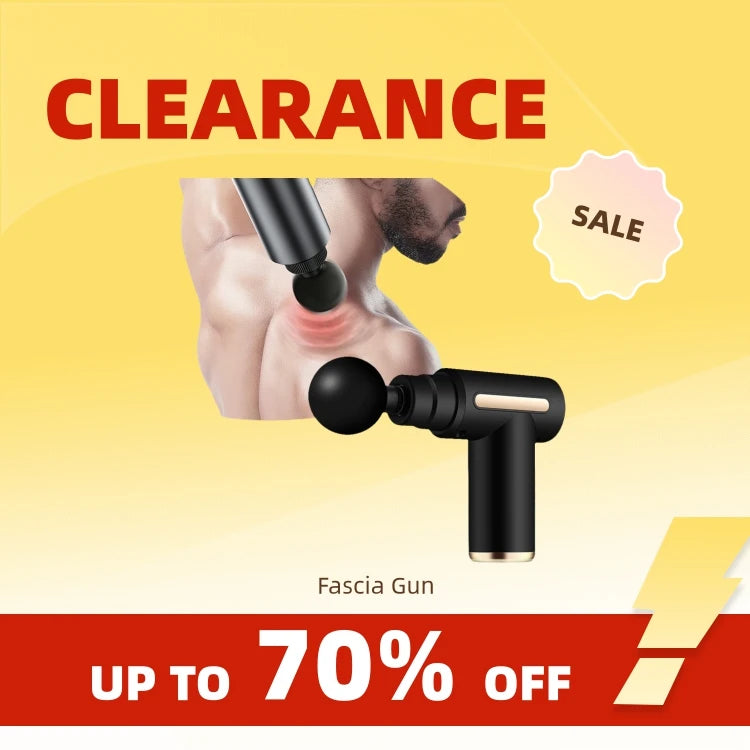 Fascia Gun Massager Instrument Portable Electric Vibrating Muscle Relaxation Tool for Sports Recovery Multifunctional