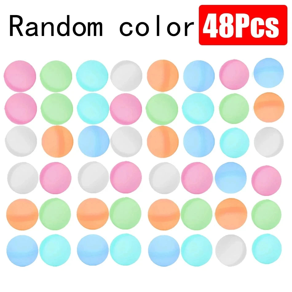 Reusable Water Balloons Toys Quick Fill Sealing Water Bomb for Summer Games Adults Outdoor Activities Toy Gifts