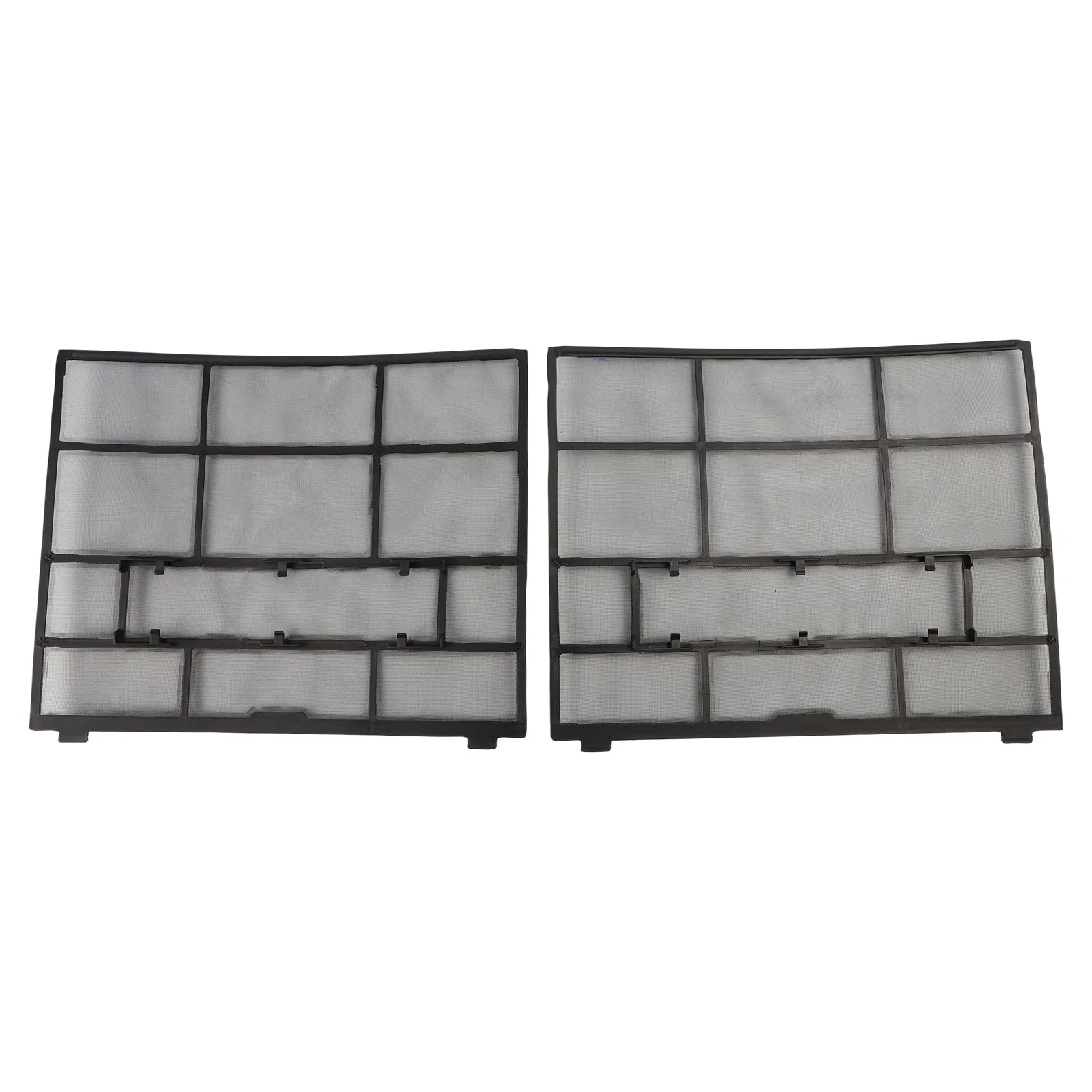2Pcs/Set Plastic Air Conditioner Filter Mesh Indoor Unit Hanging Dust Screen Household Air Conditioning Filter Accessories