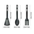 Kitchen Tool Set Nylon Cooking Tools Set Sturdy Cutlery Kit With Non-Stick Spatulas Comfortable Handle Cookware Accessories