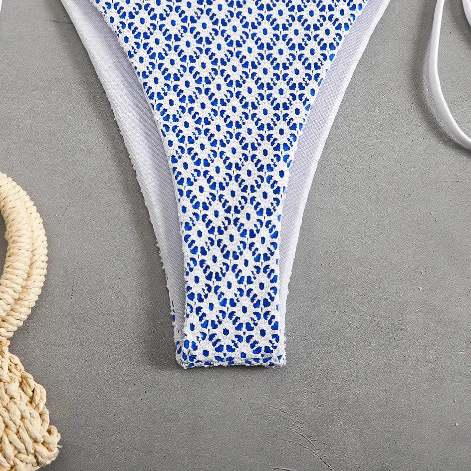 Sexy Micro Bikini 2025 Women Chain Swimsuit Female Swimwear Thong Bikinis Sets Brazilian Bathing Suit Beach Wear Lace Up Biquini