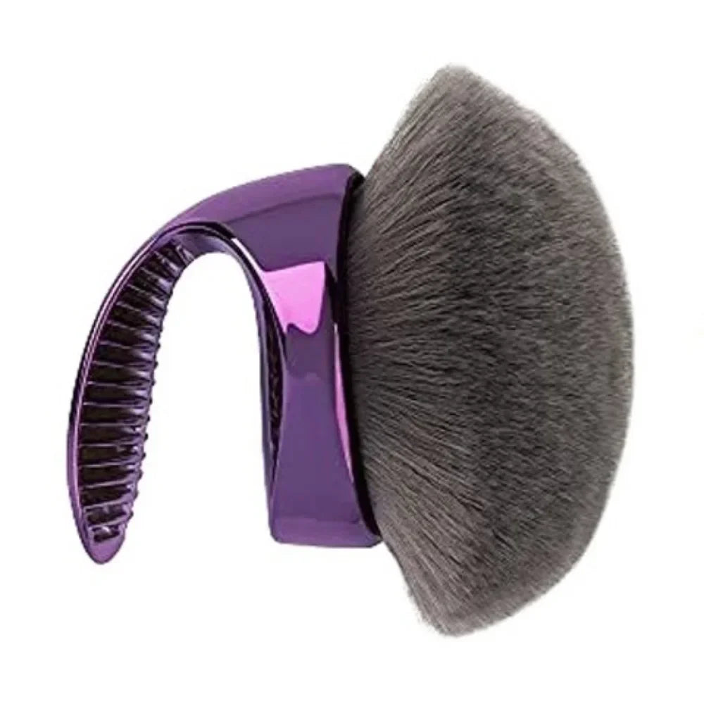 Extra Large Kabuki Body Brush Streak Free Self Tanner Applicator for Legs Body Bronzer Liquid Makeup Wide Round Head Blur Tool
