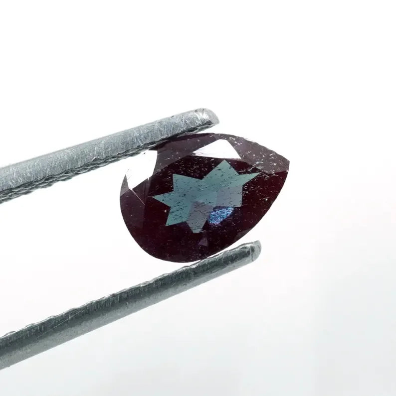 HAYAAT GEMS Pear Alexandrite Gemstone Color Change (6.5X4.5X2.5MM) 0.50 Carat for Jewelry Making