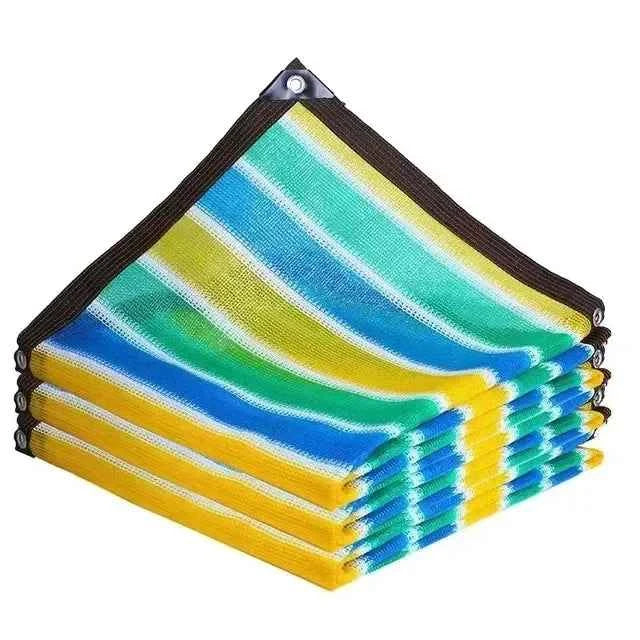 Summer Sunshade Net Garden Room, Sunscreen Shading Sails, Sun Protection, Shading Mesh, Outdoor Camping, Car Sun Cover