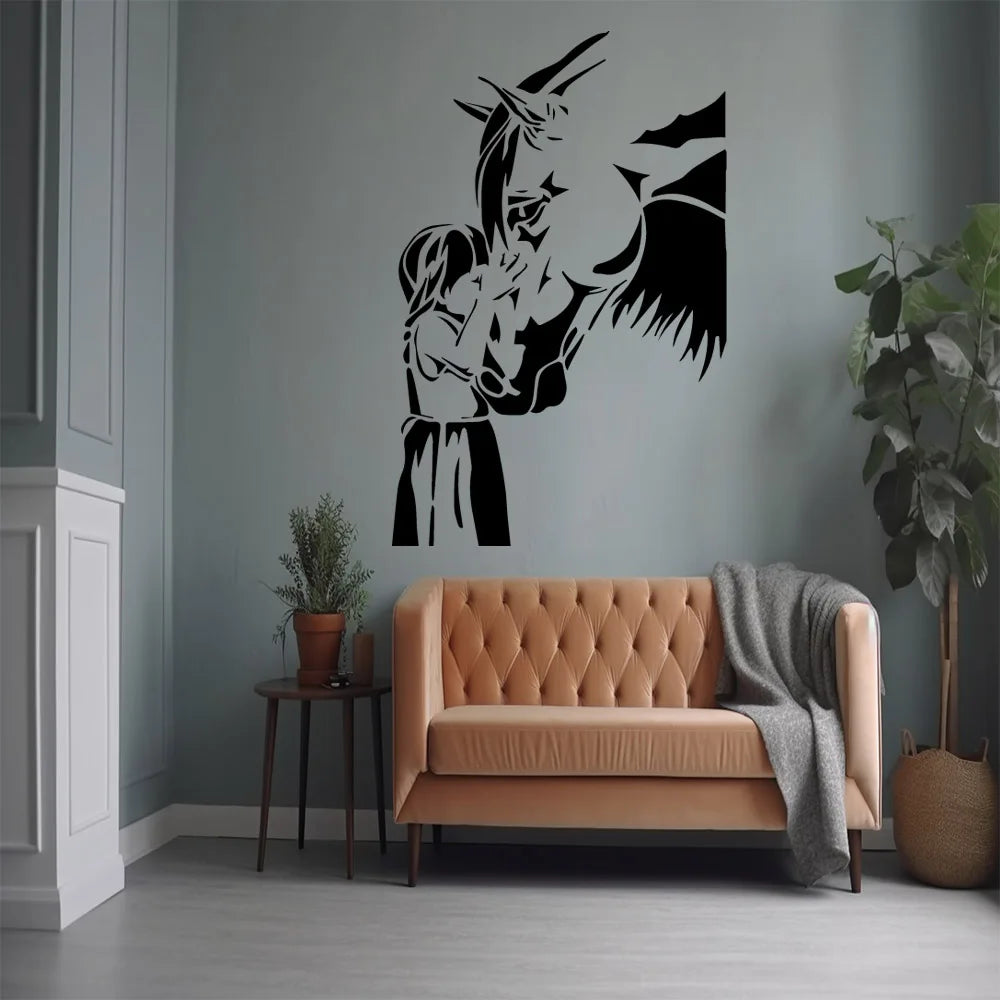 Horse Home Decoration Accessories For Bedroom Decoration Background Wall Art Decal Drop Shipping