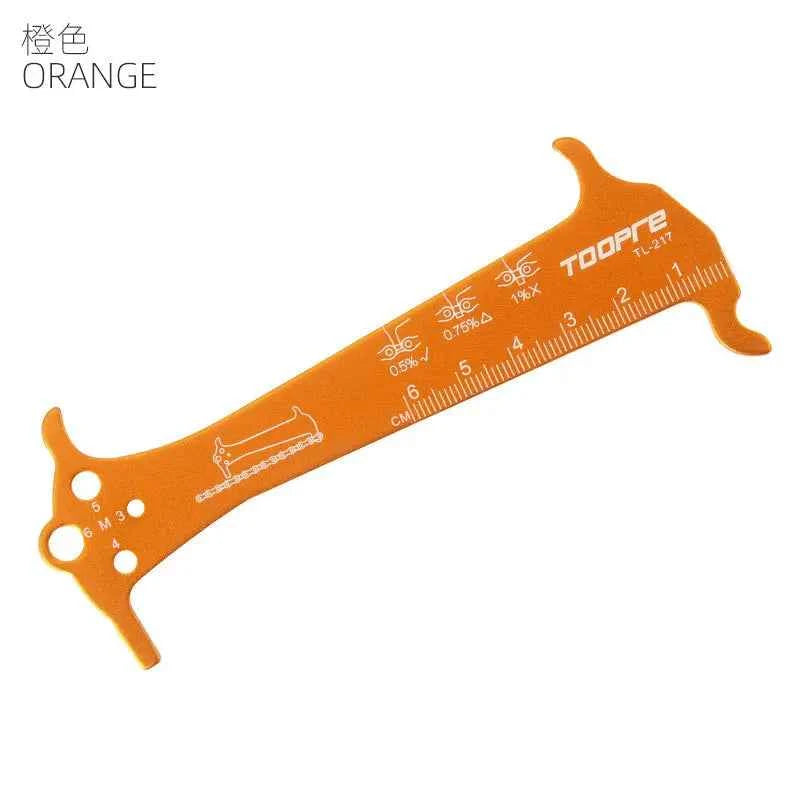 3 in 1 Bicycle Chain Checker Bike Chain Wear Indicator Tool Bicycle Chain Hook Bike Bolt Measurement Tool