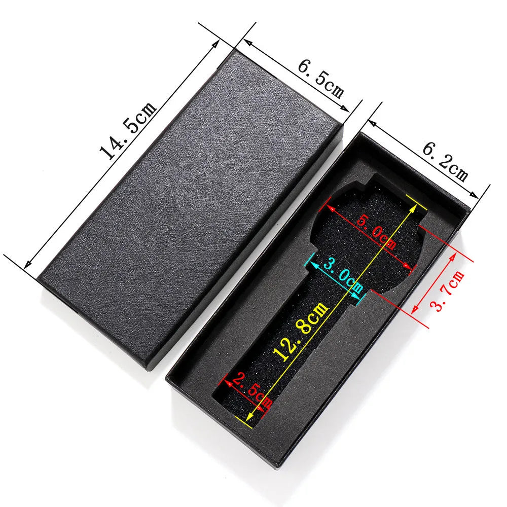 1pc Single Watch Box Delicate Paper Wristwatch Display Case Watch Gift Packaging Box With Sponge Travel Jewelry Organizer Case