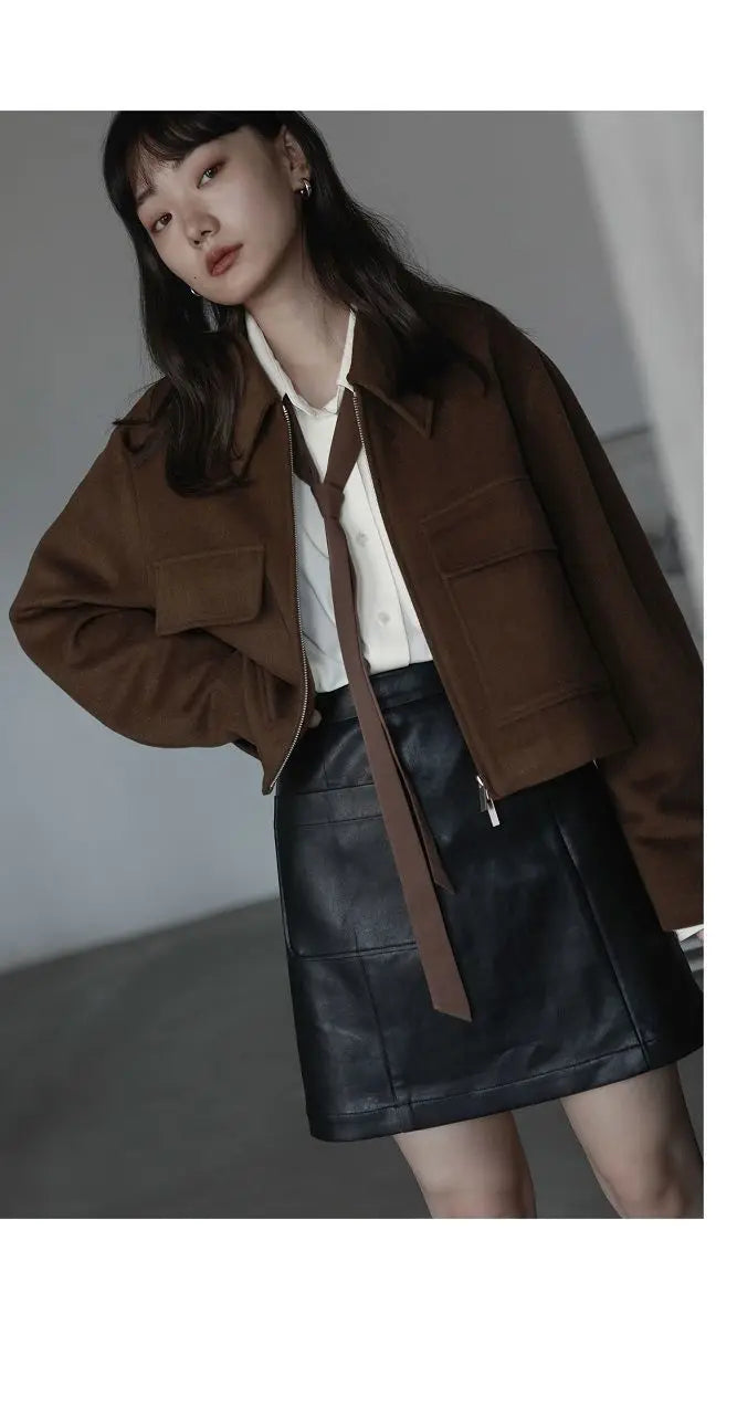 2026 Summer Women's Oversized Long Sleeve Blouse 2026 Summer New Arrival Tie Neck Shirt Loose Fit Office Elegant Fashion