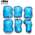 Kids 3-12 Years Knee Pad Elbow Pads Guards Protective Gear Set for Roller Skates Cycling Skateboard Inline Skatings Scooter