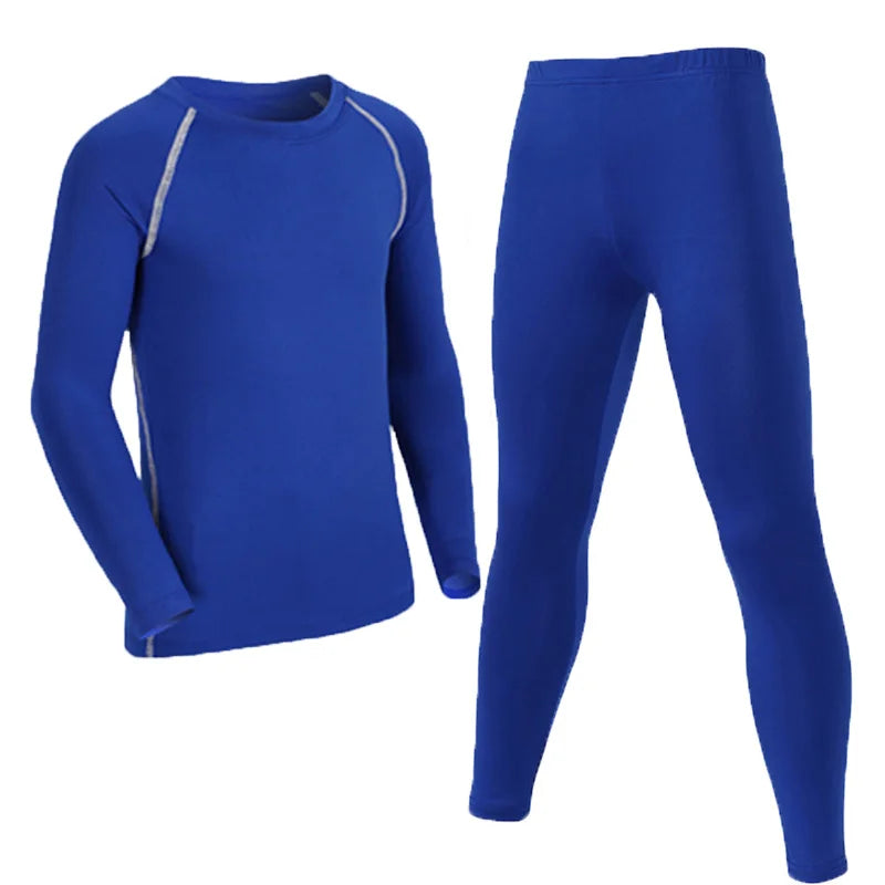 Kids Football Sets Children Boy Students Fitness Basketball Running Exercise Training Sports Soccer Top Shirt + Legging Pant M08