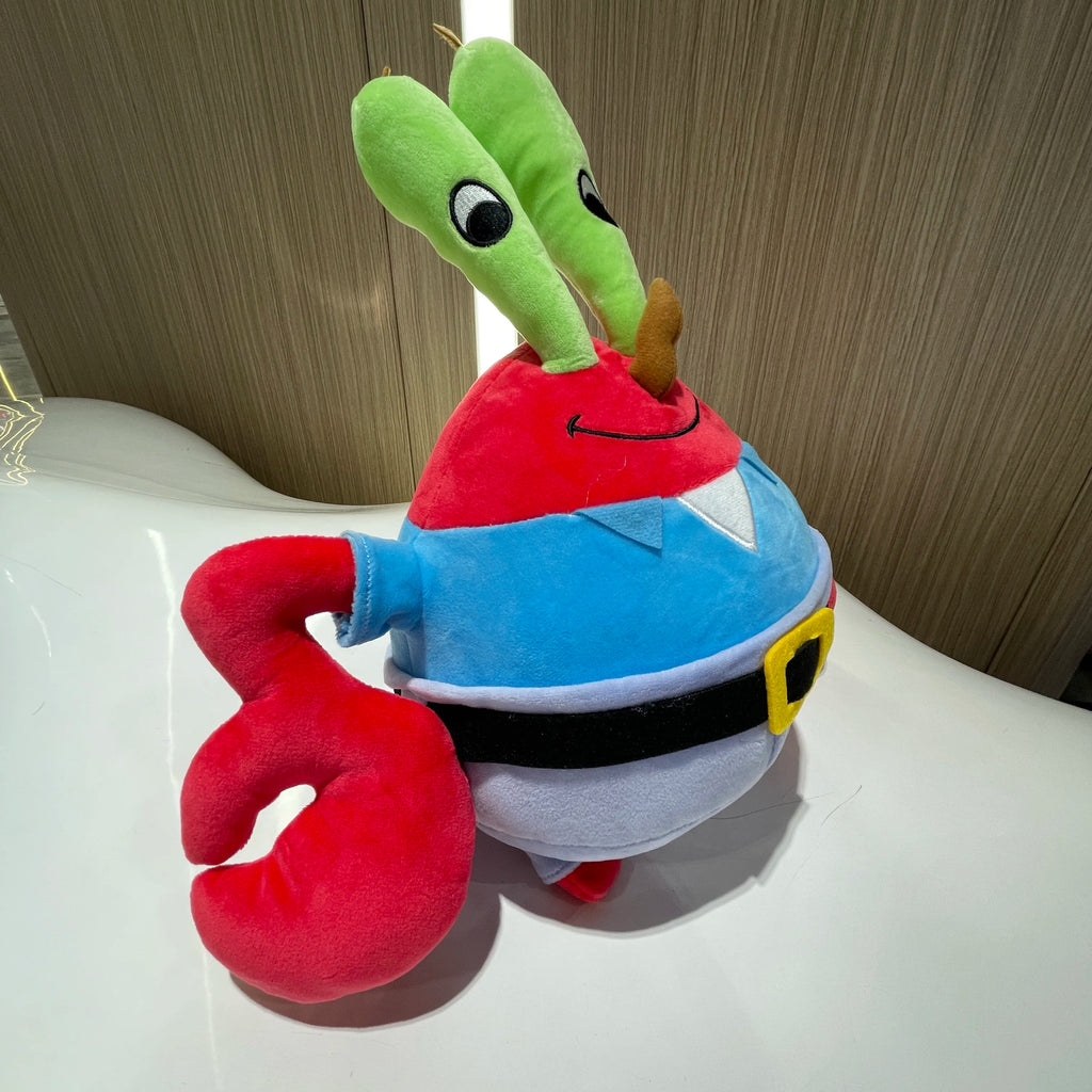 Genuine Anime Spongebob Squarepants Patrick Star Squidward Eugene H. Krabs Gary Kawaii Cartoon Stuffed Plush Toys Birthday Gift