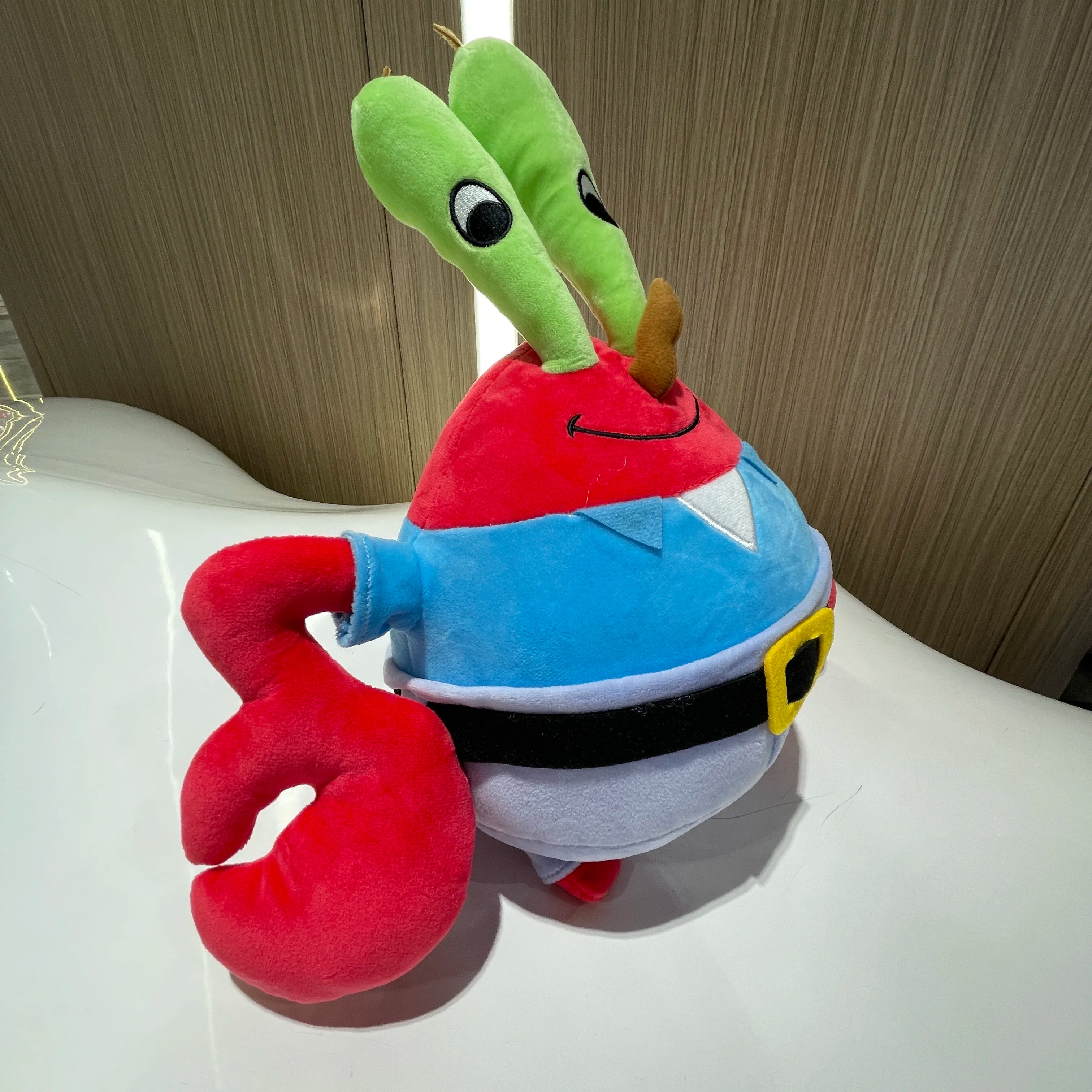 Genuine Anime Spongebob Squarepants Patrick Star Squidward Eugene H. Krabs Gary Kawaii Cartoon Stuffed Plush Toys Birthday Gift