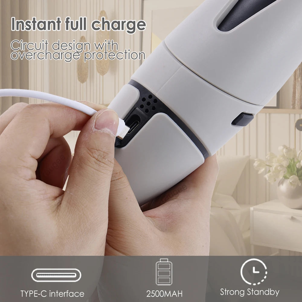 Cordless Electric Spin Scrubber With 10 Brush Heads