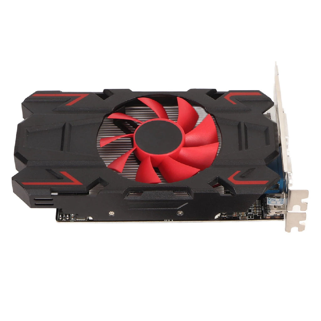 HD7670 4GB DDR5 128bit Graphics Card with Cooling Fan 2560x1600 Support HD Multimedia Interface DVI VGA Game Graphics Card