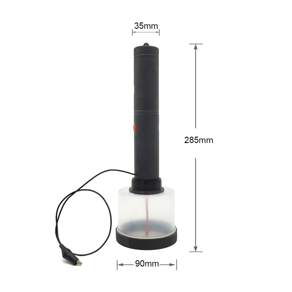 ABS Mini Static Grass Flocking Applicator with Antiskid Handle Tool for DIY Scenic Modelling Sand Table
