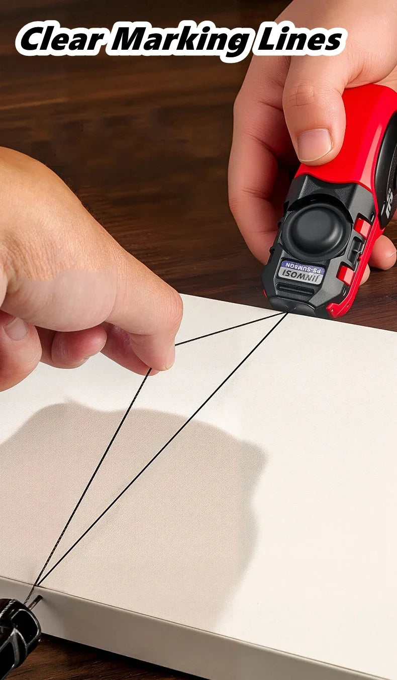 Construction Measuring Tools Plastic Automatic Carpenter Manual Ink Marker Duct Woodworking Chalk Line Carpenter Ink Markers