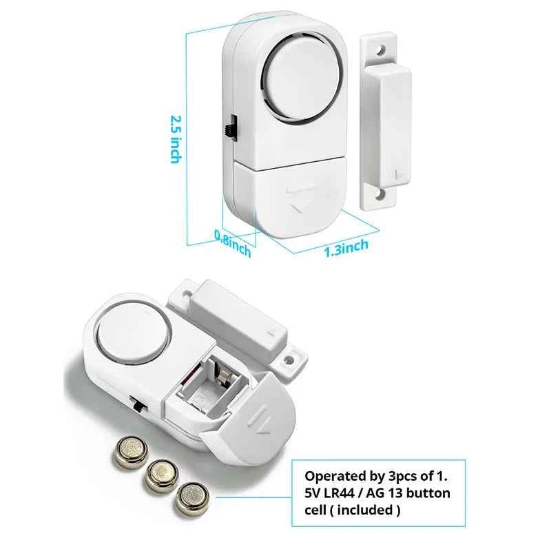 KERUI Door Window Sensor Independent Opening Magnetic Door Sensor 90db Wireless Security Alarm