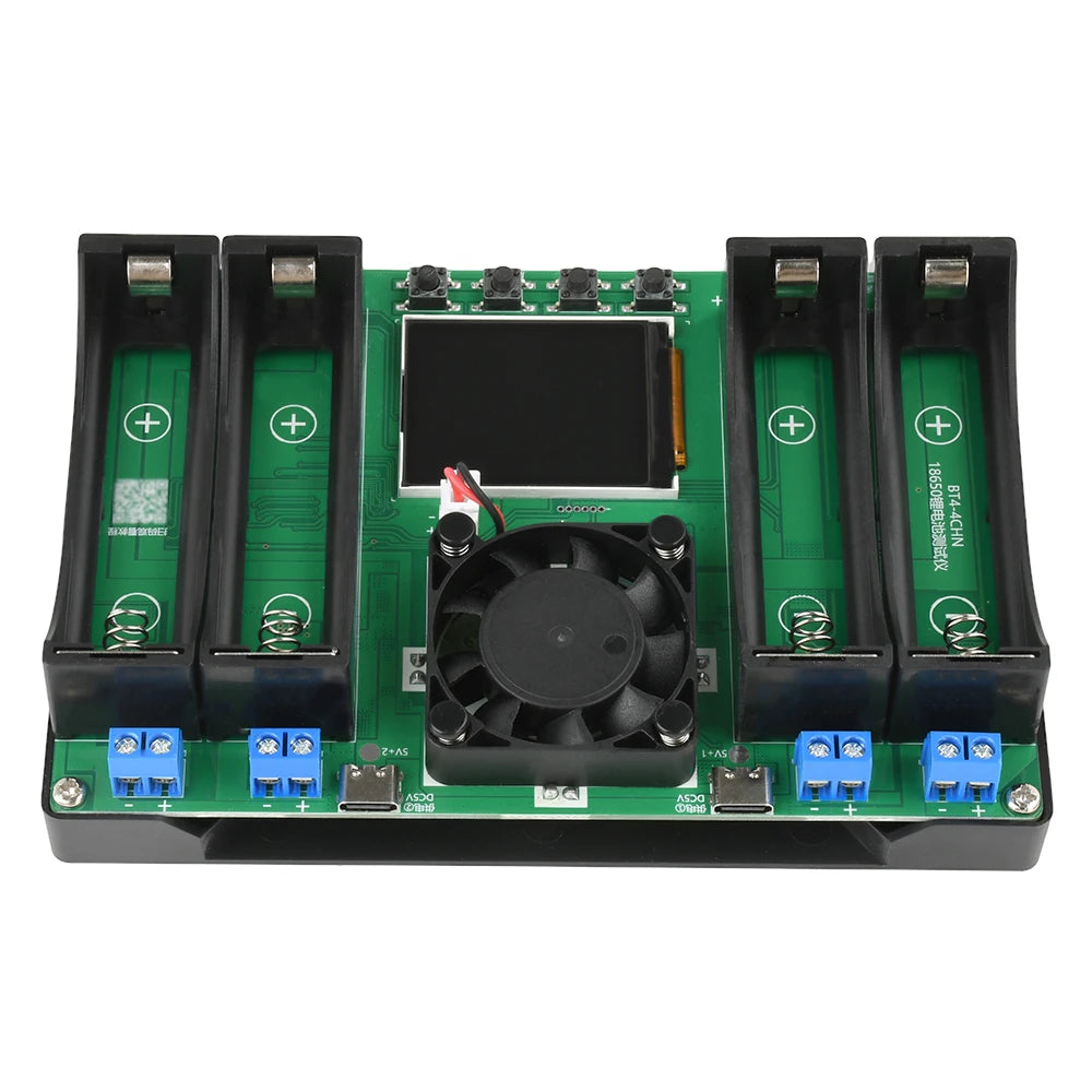 18650 Lithium Battery Capacity Tester MAh MWh Internal Resistance Tester Auto Charging and Discharging Module Power Detector