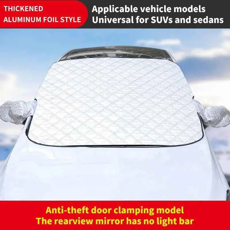 Sunshade Cover Car Windshield Snow Sun Shade Waterproof Protector Cover Car Front Windscreen Cover