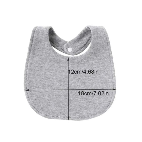 4Pcs Newborn Bibs Set 100% Cotton Baby Saliva Towels for Girls Boys Infant Accessories Toddler Apron Kids Bib Burp Cloths
