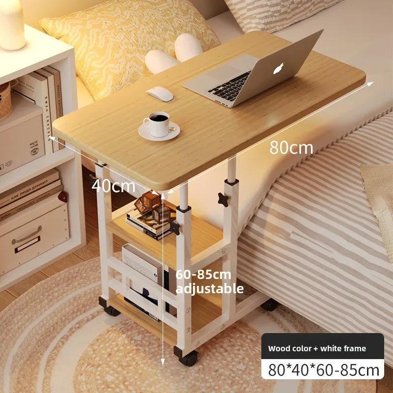 Reading Desk Computer Desk Bedside Small Table Board, Laptop Holder, Bedside Table, Reading Office Artifact Gaming Desk