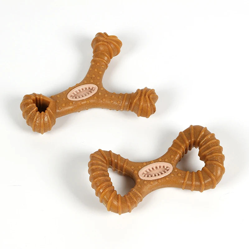 Durable Interactive Dog Treat Toy – Chew-Resistant & Teeth Care