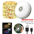 LED Camping Lamp Strip Atmosphere 10M Length Waterproof Recyclable Light Belt Outdoor Garden Decoration Lamp for Tent Room