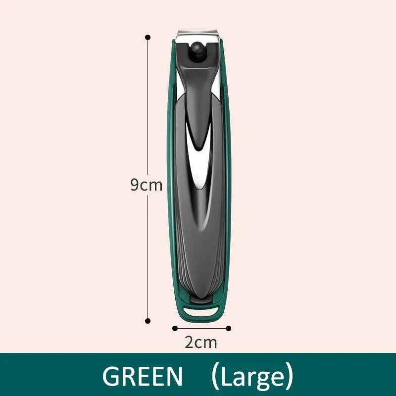 Colorful Nail Clippers Anti-Splash Nail Cutter Detachable Design Fingernail Clippers Stainless Steel Manicure Nail Tool