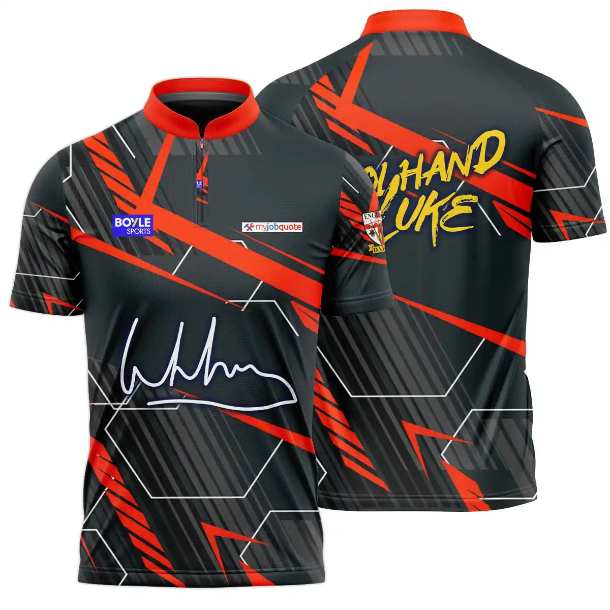 2026 PDC Luke Humphries Darts Jersey Cool Hand Luke Shirt 3D Print Blue Graffiti Sportswear Short Sleeve Tee Professional Tops
