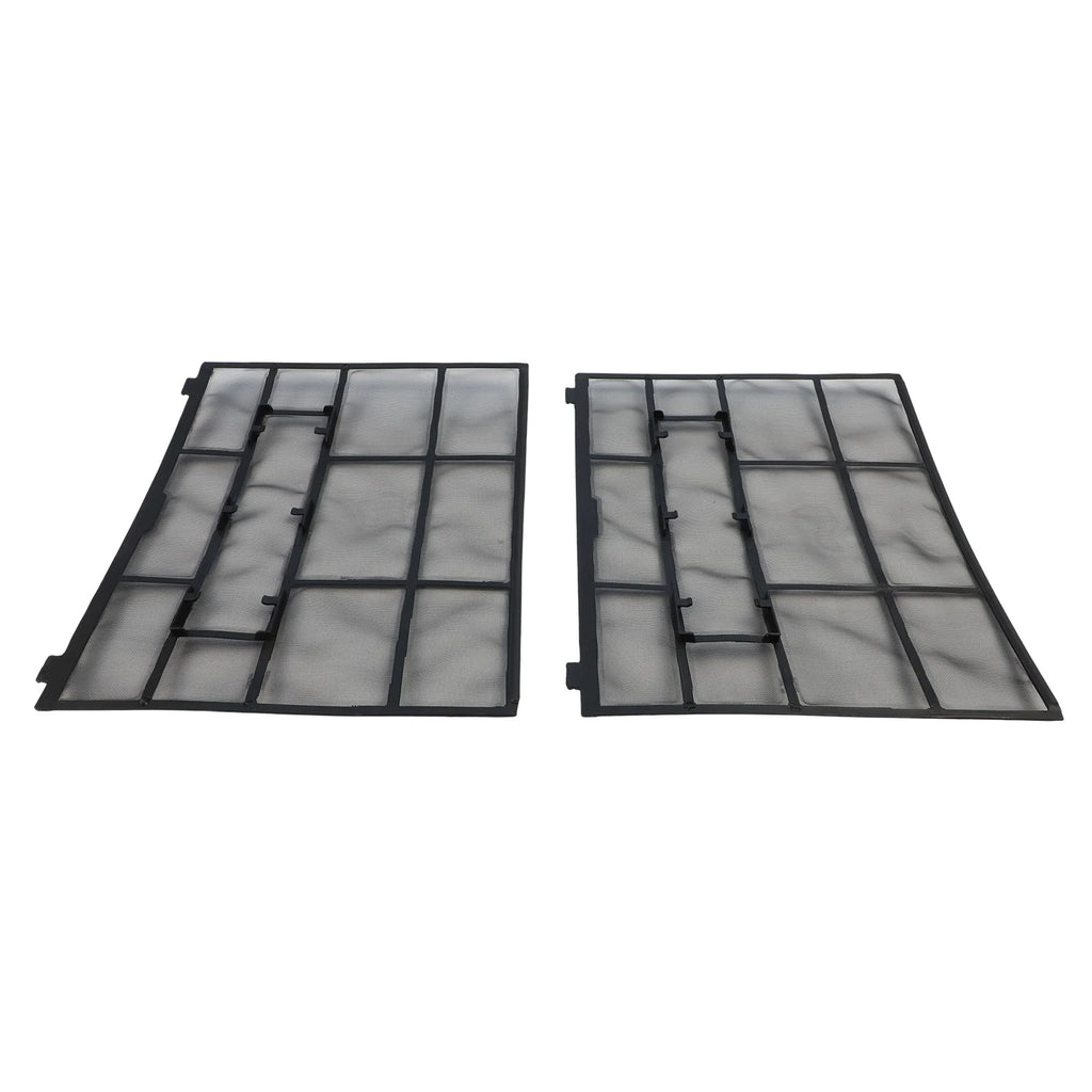 2Pcs/Set Plastic Air Conditioner Filter Mesh Indoor Unit Hanging Dust Screen Household Air Conditioning Filter Accessories