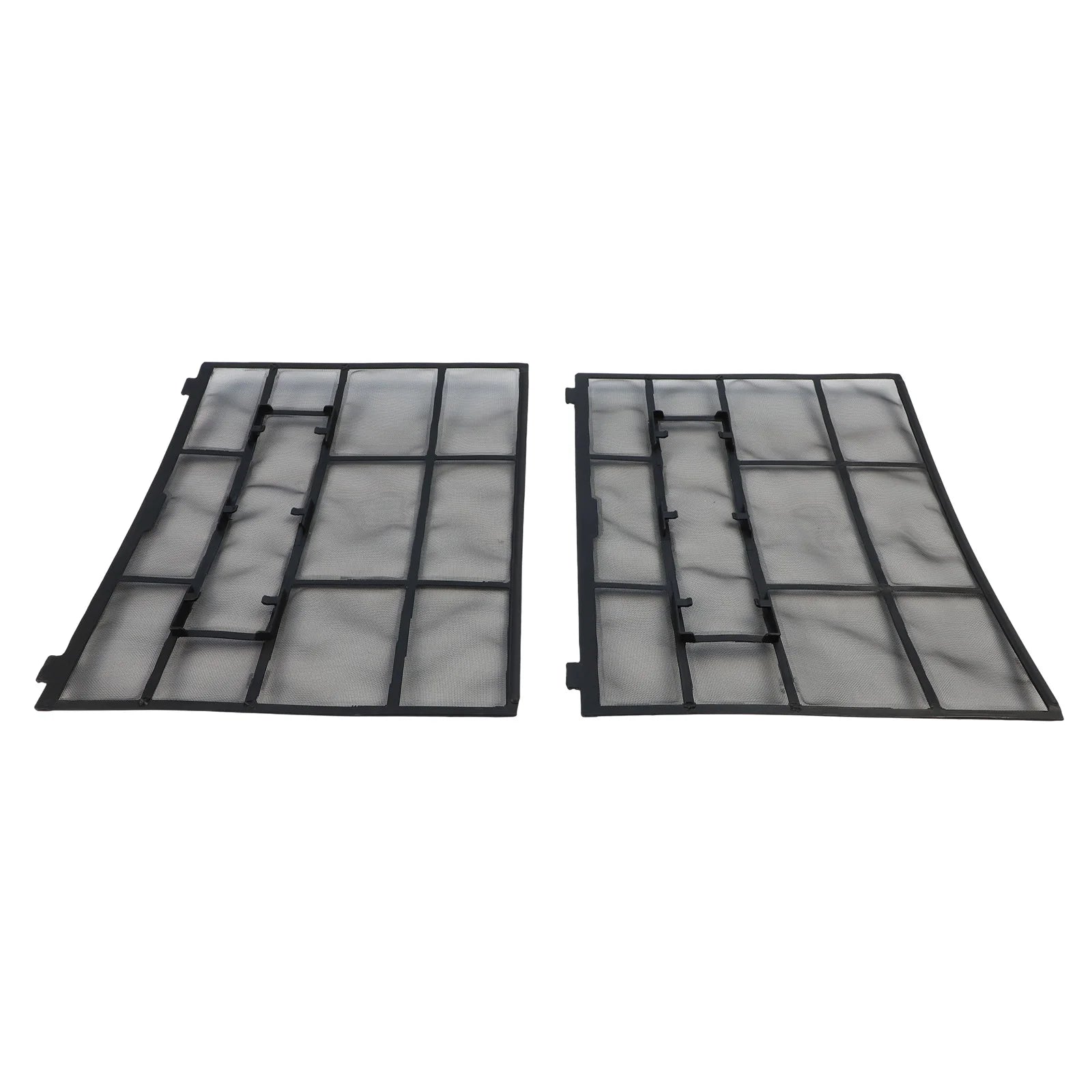2Pcs/Set Plastic Air Conditioner Filter Mesh Indoor Unit Hanging Dust Screen Household Air Conditioning Filter Accessories