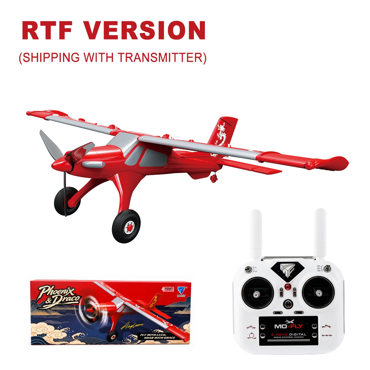 With Transmitter RD Color EPP RC Glider Airplane 510 mm – Brushless Motor & Gyro