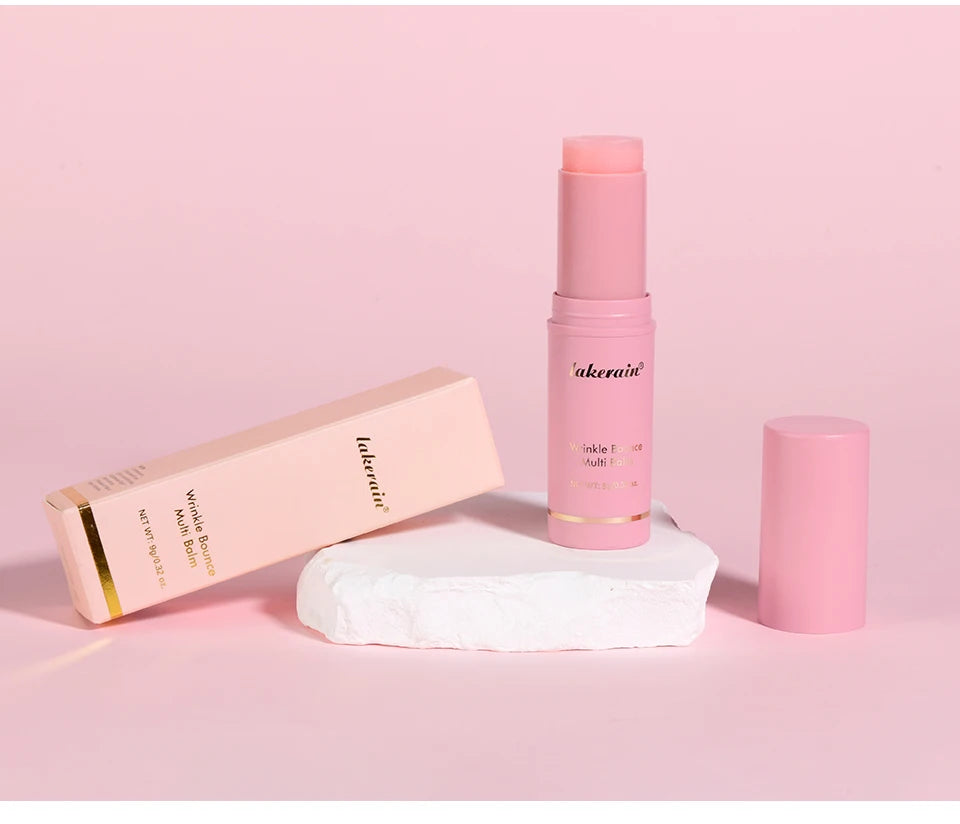 Pink Hydrating Stick Deep Hydrating Facial Skin Multi-functional Long-lasting Brightening Smooth Wrinkle Stick Skin Care Makeup