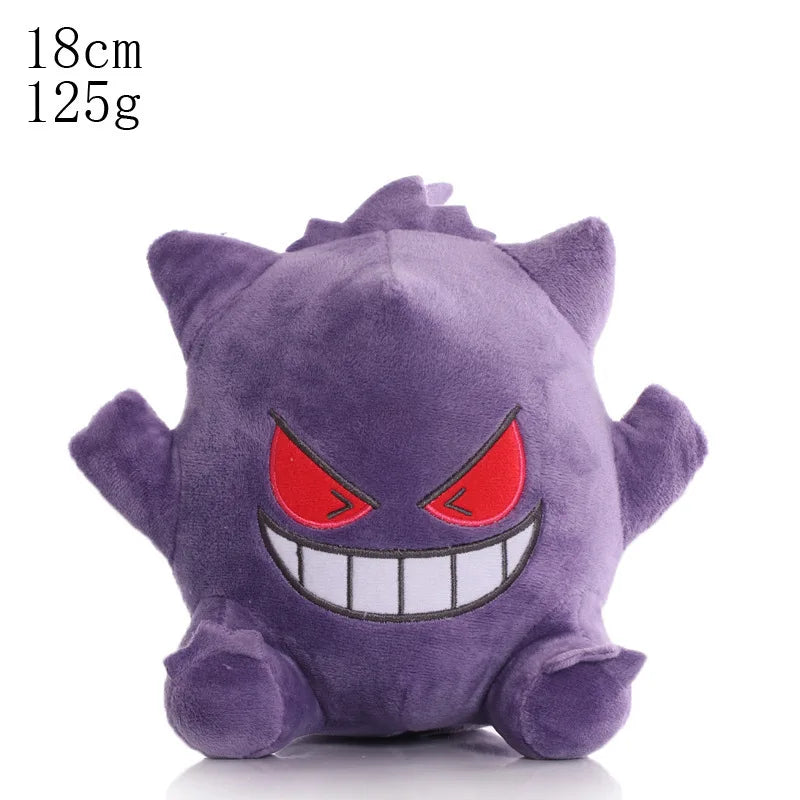 New Pokemon Snivy Abra Treecko Plush Kawaii Eevee Charizard Pikachu Genger Jirachi Blastoise Doll Aerodactyl Wholesale Gifts