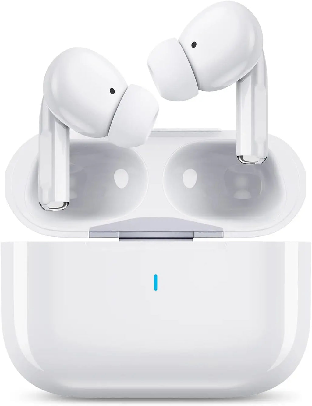2026 New Bluetooth Wireless Earphones, 5.3 Bluetooth Earphones for Wireless Earphones, ENC Noise Cancelling Earphones, In Ear HiFi Low Bass White, Suitable for Outdoor, Indoor Sports, Rest, Wearing, Best Choice for Gifts