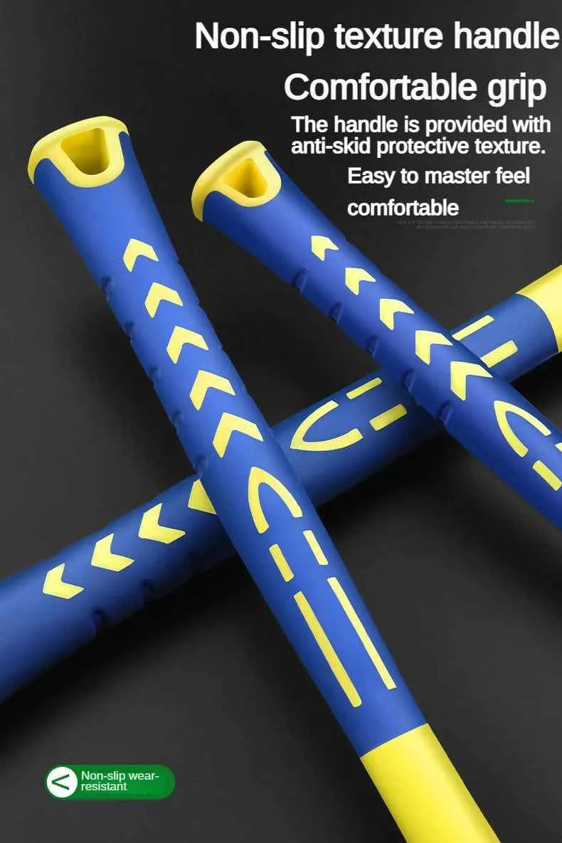 1 double headed installation hammer, 25mm to 45mm rubber hammer with rubber handle, detachable insulated installation hammer