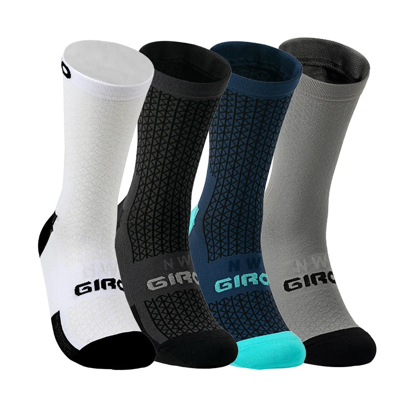 Gsidi New Cycling Socks High Quality Compression Men  Bike Outdoor Women Running Professional Sports Running